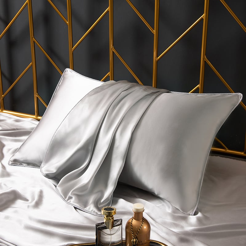 Double-sided Ice Silk Pillowcase Beauty Silk Pillowcase view 16