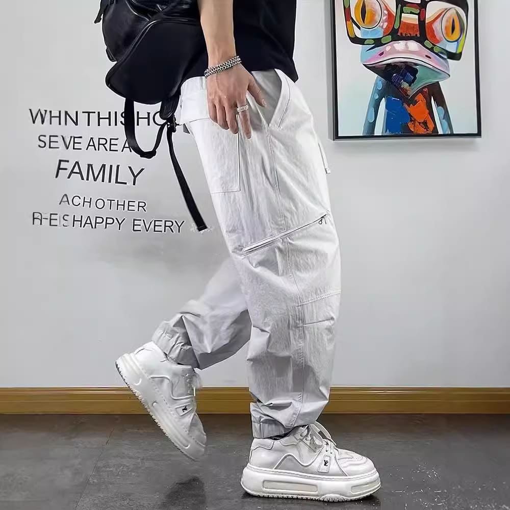 Workwear Men's Quick-drying Breathable Loose Casual Pants view 3
