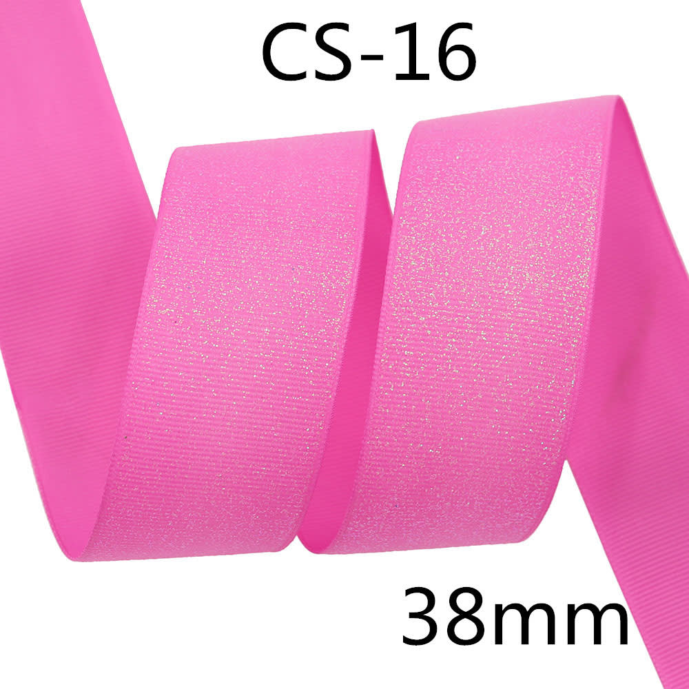 Sprinkle Colorful Glittering Powder Scene Decoration Gift Packaging Ribbed Band Silk Ribbon Webbing view 24