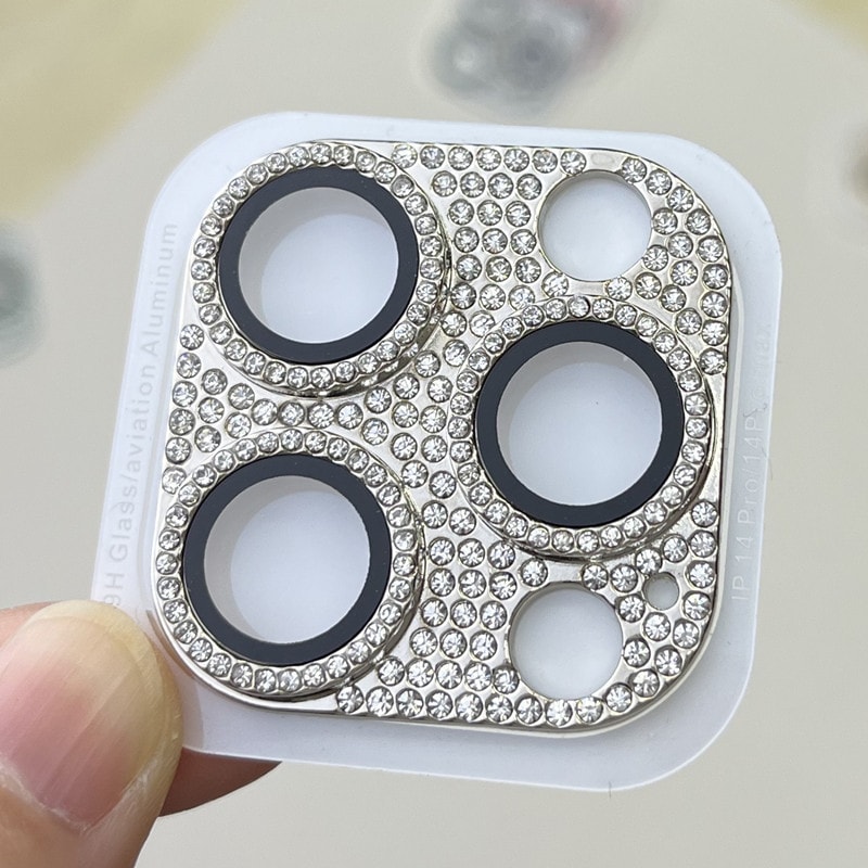 Diamond-embedded Eagle Eye Integrated Lens Protector view 2