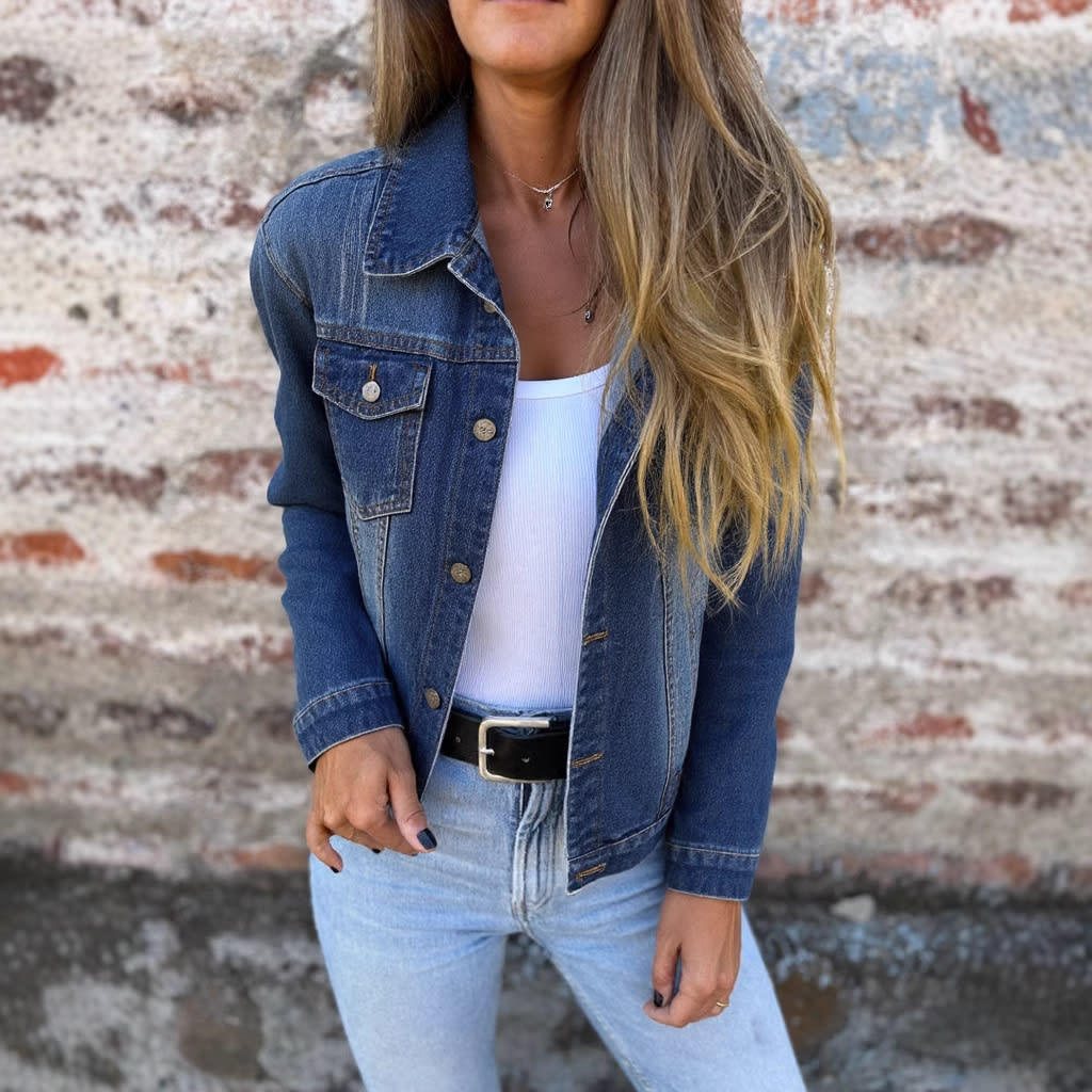 European And American Spring And Summer New Denim Jacket Coat Top Clothes view 2