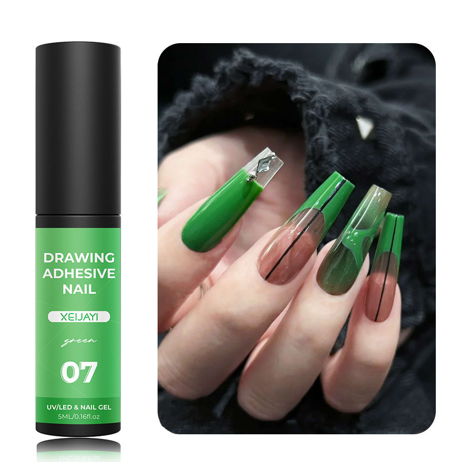 5ml Nail Metal Cable Adhesive Hoy Edge Painted view 12