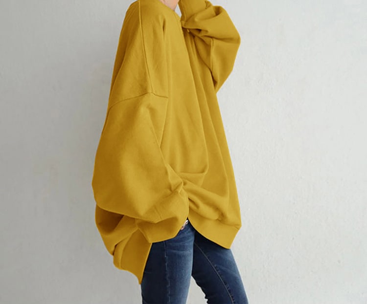 Women's Pullover Round Neck Loose Sweater view 34