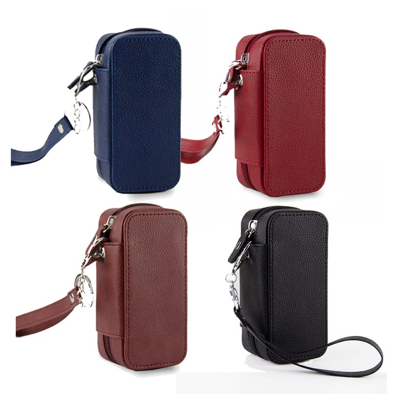 Storage Bag With Lychee Pattern Leather Cover view 5
