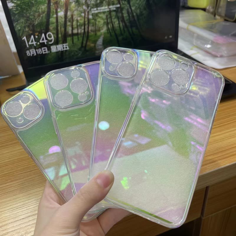 Two-in-one Soft Edge Color Plating Phone Case view 9