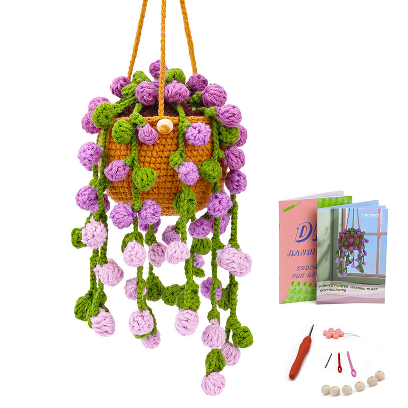 Decorative Plant Crochet Hook Material Package Pendant view 14