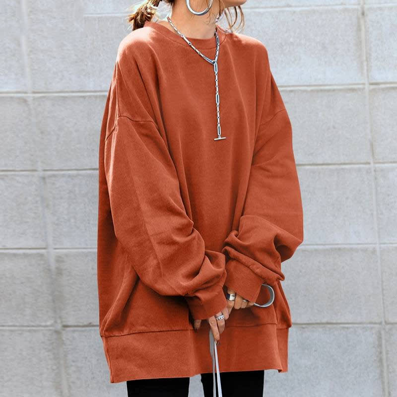 Women's Pullover Round Neck Loose Sweater view 26