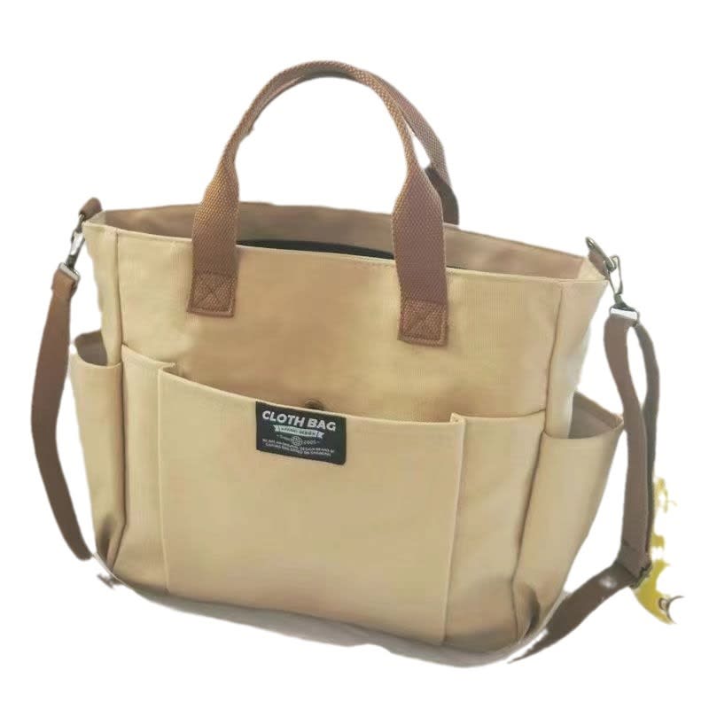 Large Capacity Shoulder Canvas Bag, Commuting Hand Bag view 2