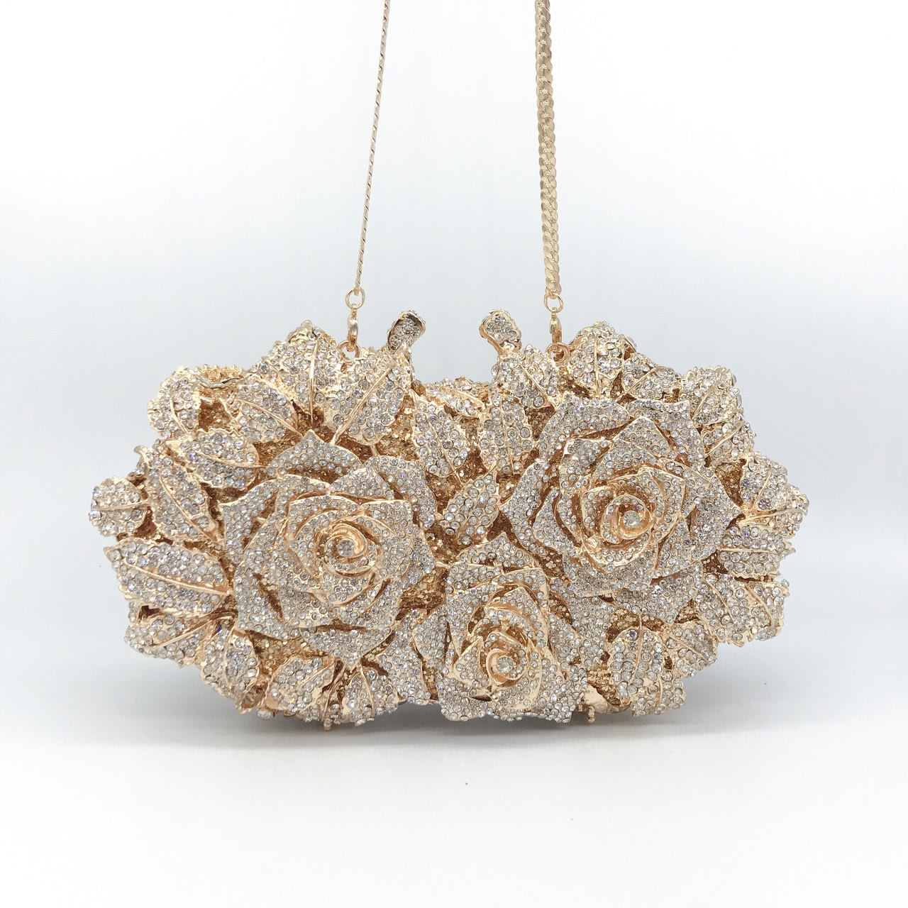Hollow Rose Diamond Dinner Bag view 13
