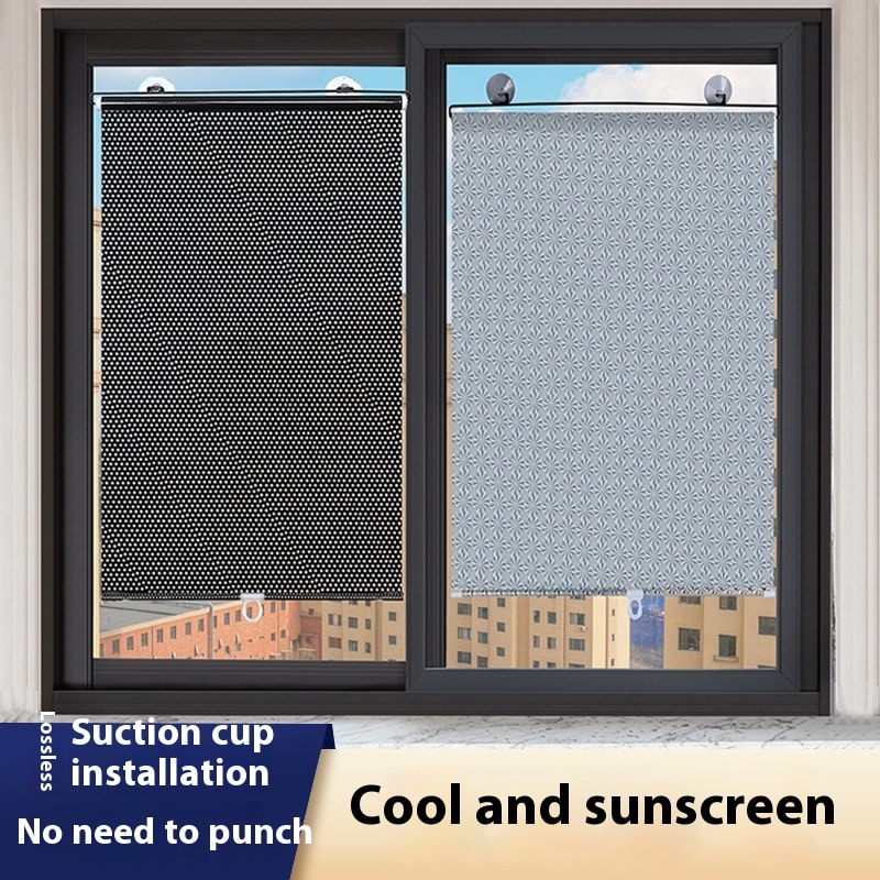Household Window Sun Protection Punch-free Shading Balcony Shutter view 15