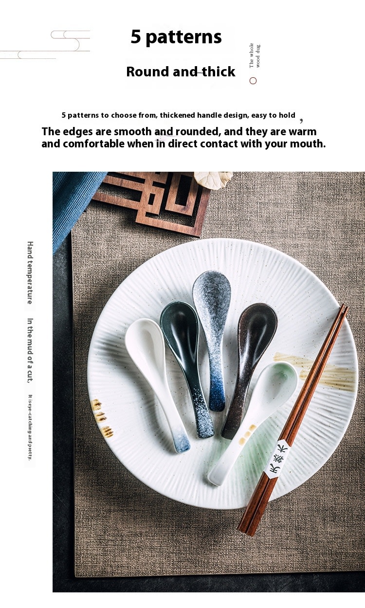 Household Hotel Restaurant Cooking Cutlery Creative Spoon view 28
