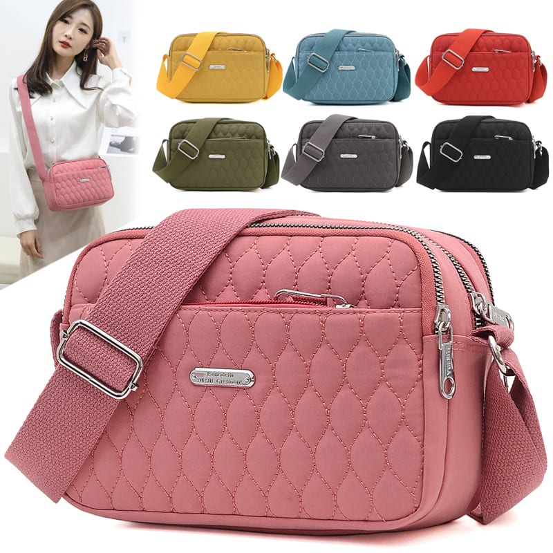 Rhombus Creative Fashion Solid Color Large Capacity Shoulder Messenger Bag view 5