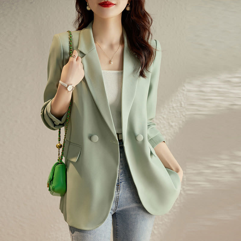 High-Grade Small Suit Jacket Women's Long Sleeve view 3