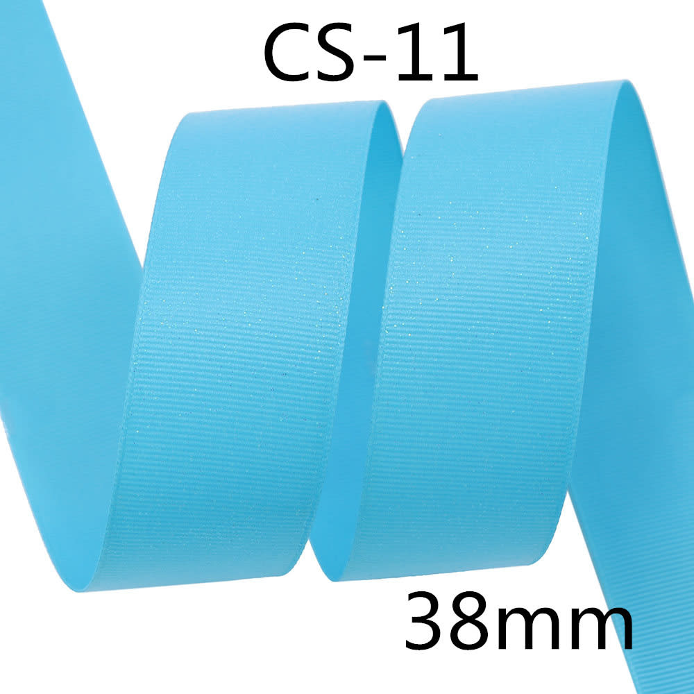 Sprinkle Colorful Glittering Powder Scene Decoration Gift Packaging Ribbed Band Silk Ribbon Webbing view 20