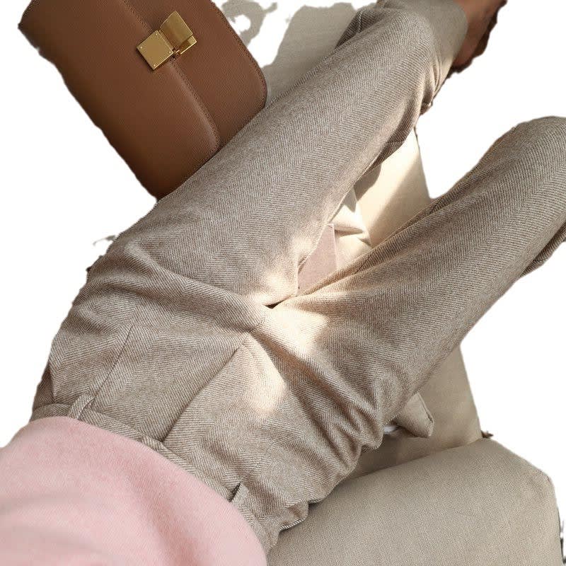 Women's High Waist Slimming And Straight Casual Trousers view 7