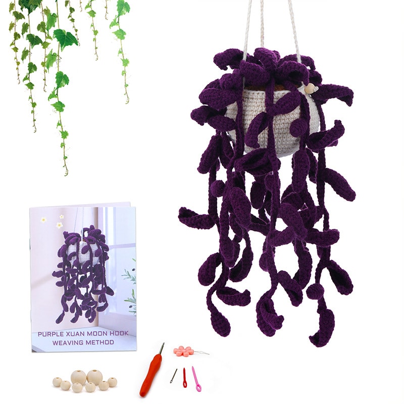 Decorative Plant Crochet Hook Material Package Pendant view 12