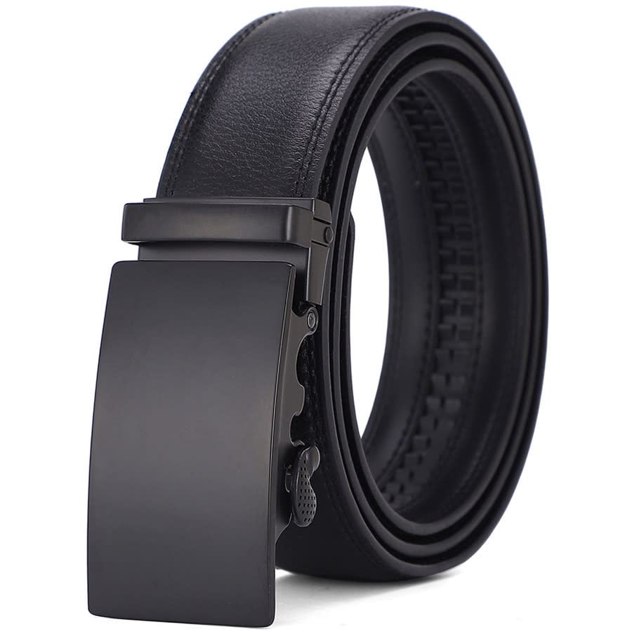 Men's All-match Automatic Buckle Cowhide Belt view 6