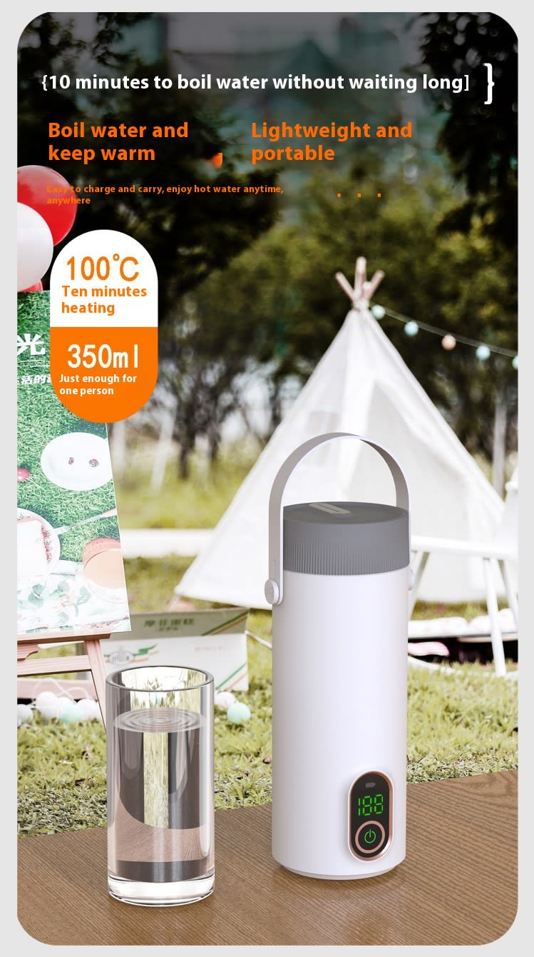 Wireless Portable Charging Water And Electric Cup view 8