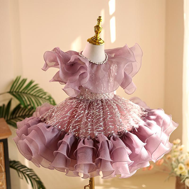 Girl's Dress Host High-grade Birthday Pettiskirt view 5