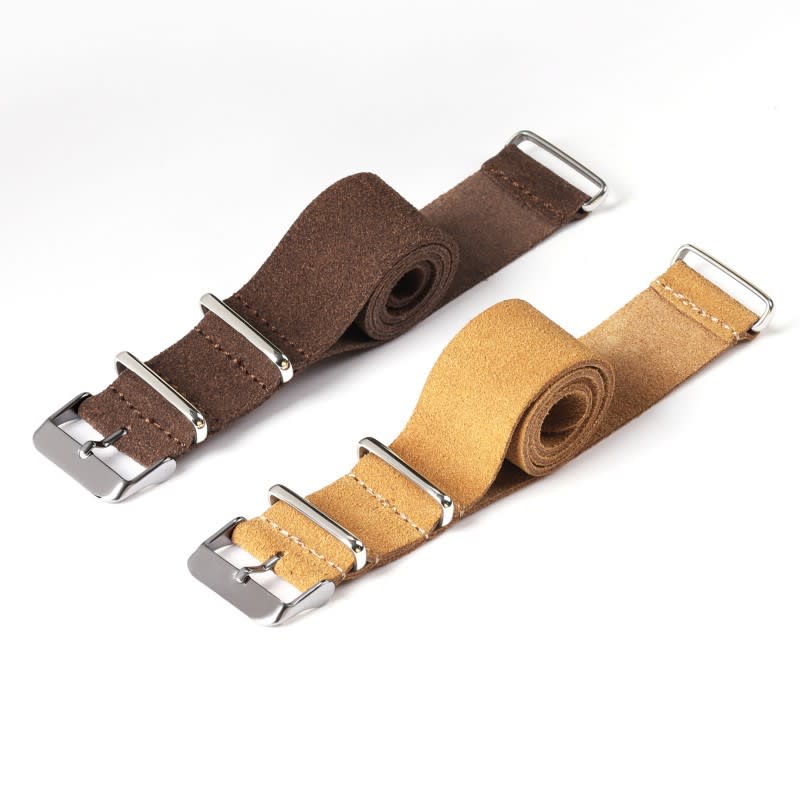 High Quality Soft Genuine Leather Velvet Strap Artistic Style view 4