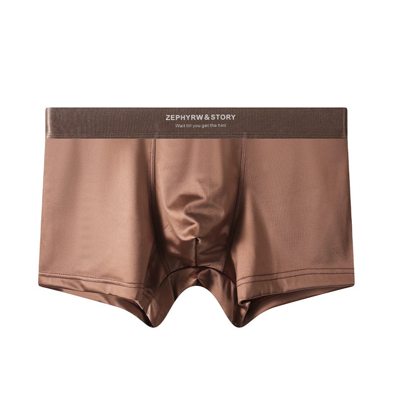 Men's Satin Light Luxury Ice Silk Underwear Summer view 3