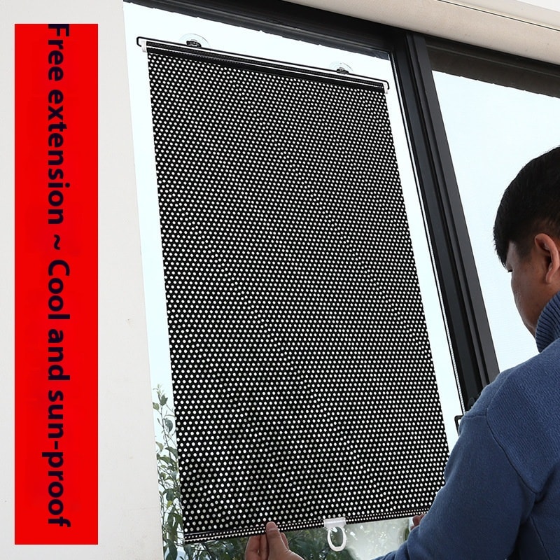 Household Window Sun Protection Punch-free Shading Balcony Shutter view 26