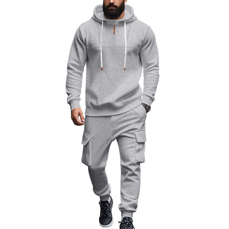 Autumn And Winter American Heavy Hooded Sweater view 7