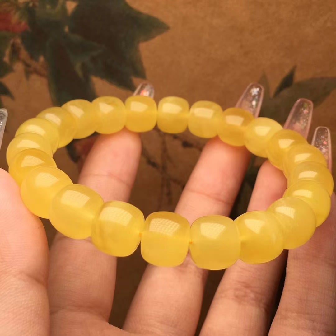 Fashion Personality Natural Beeswax Old Bracelet view 9