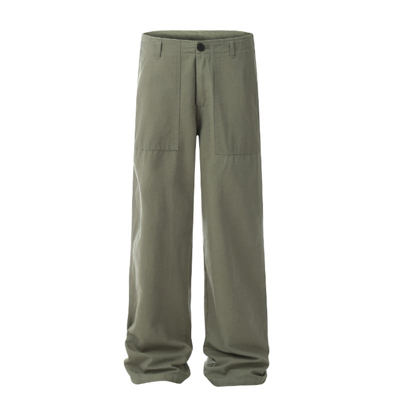Casual Straight-leg Loose American High Street Men's Trousers view 3