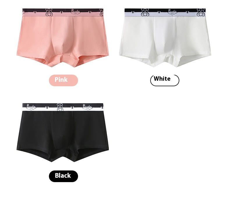 Breathable Teddy Bear Printed Men's Boxer Shorts view 3