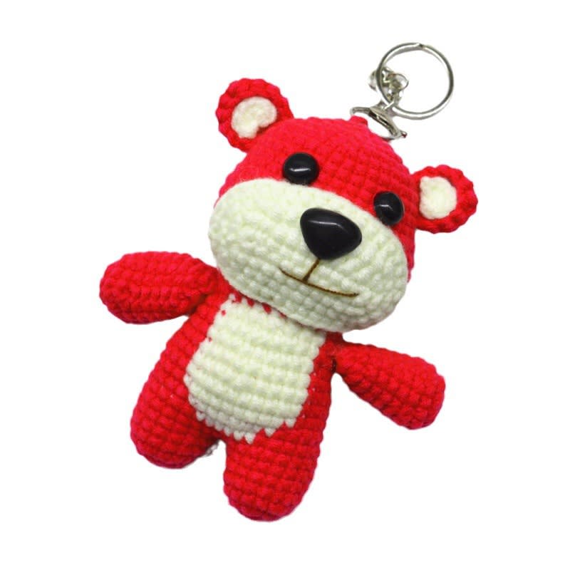 Key Ring Pendant Pendant Material Package Handmade Diy Wool Crochet Cartoon Figurine Doll view 10