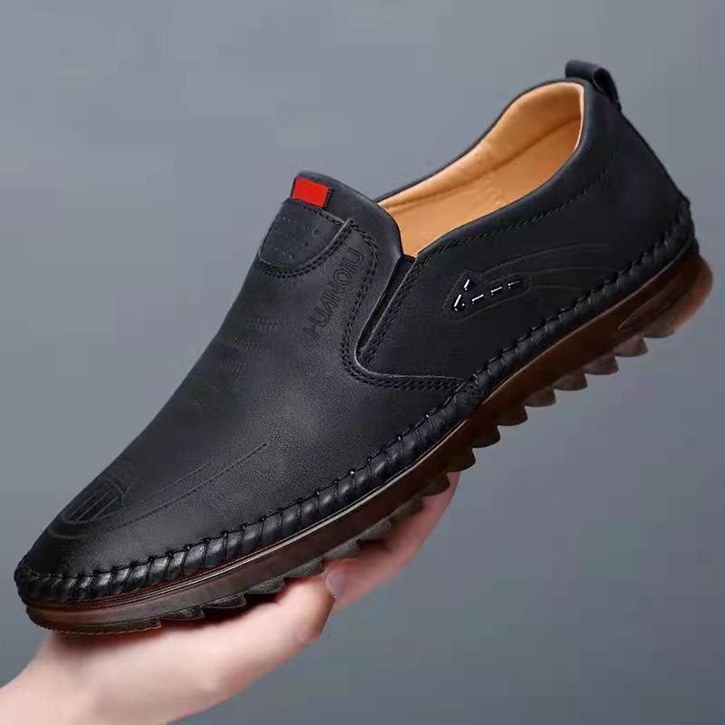 Men's Versatile Casual Soft Leather Shoes view 5