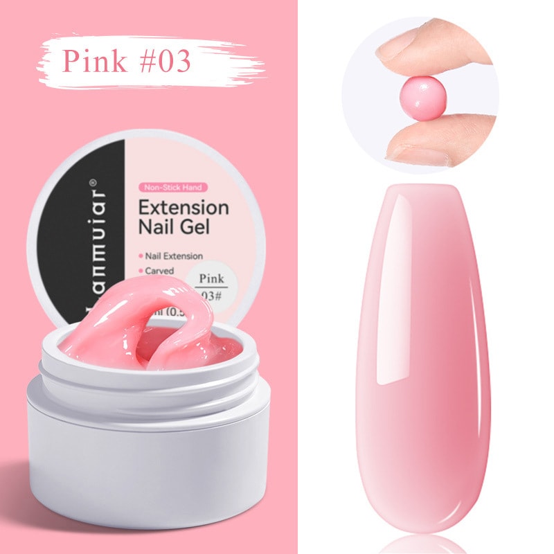 Non-stick Hand Pinch Shaping UV Nail Extension view 5