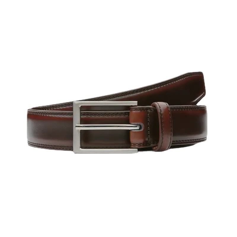 Men's Leather Simple Casual Belt view 5