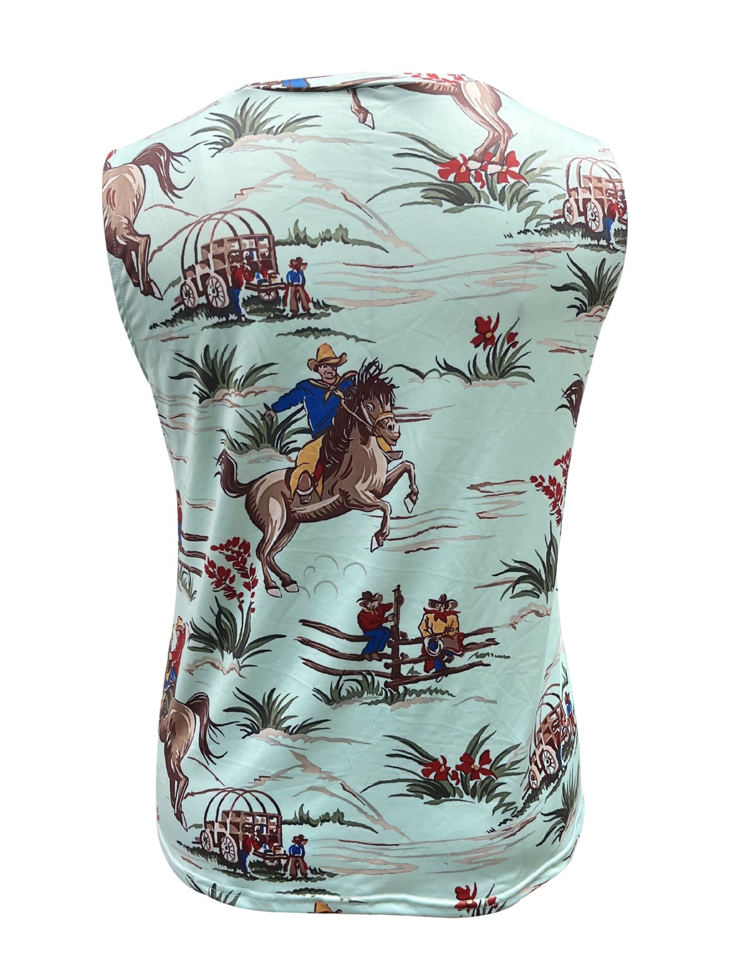 Women's Vest Women's Western Style Summer Digital view 17