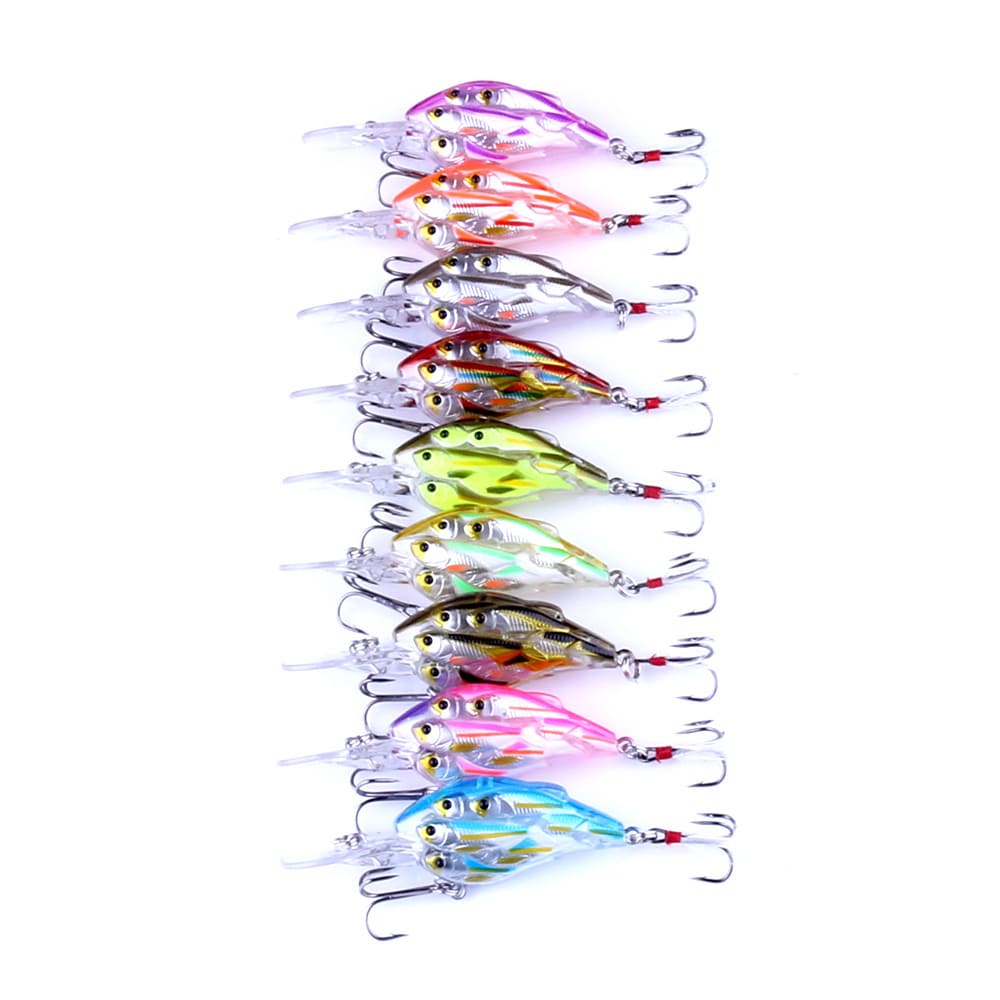 Fish Feather Hook Rock Lure Tossing Sea Fishing Floating Water Hard Bait view 20