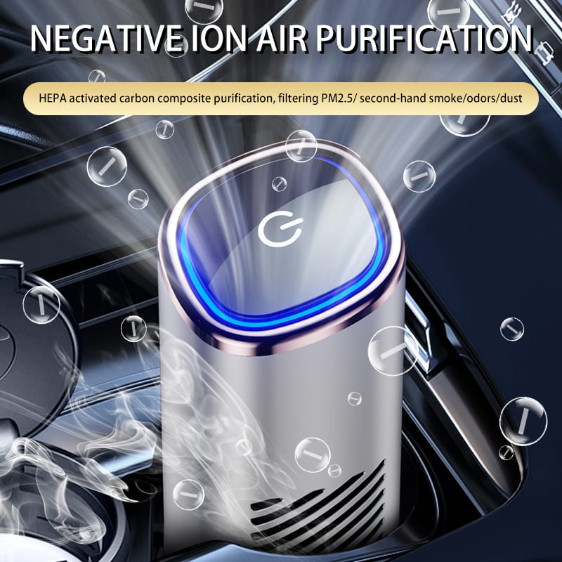 Purifier Car Anion Car Air Purifier Mini-Portable view 4