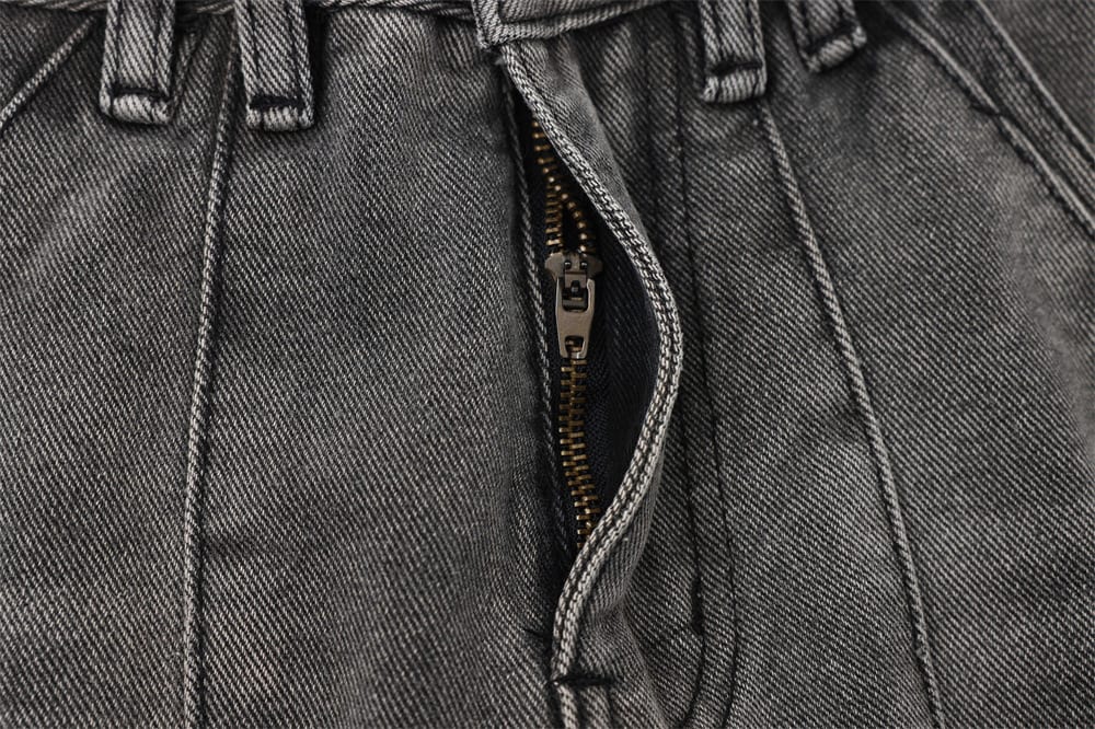 Fashion Tie-dye Gradient Denim Trousers Men view 9