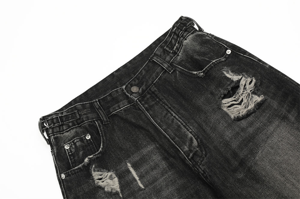 Heavy Industry Ripped Distressed Beggar Jeans