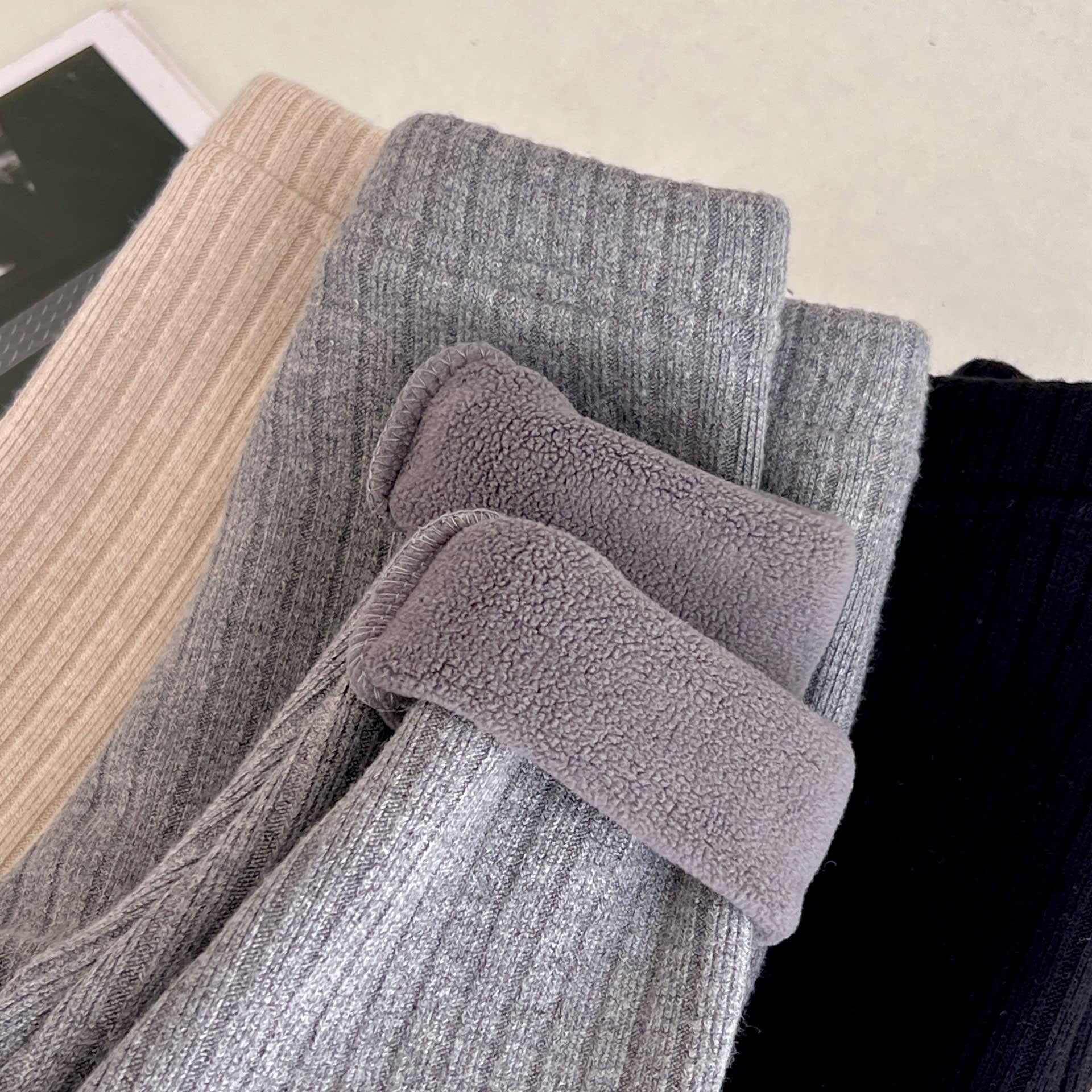 All-matching Warm Outerwear Leggings Fleece-lined Thick view 6