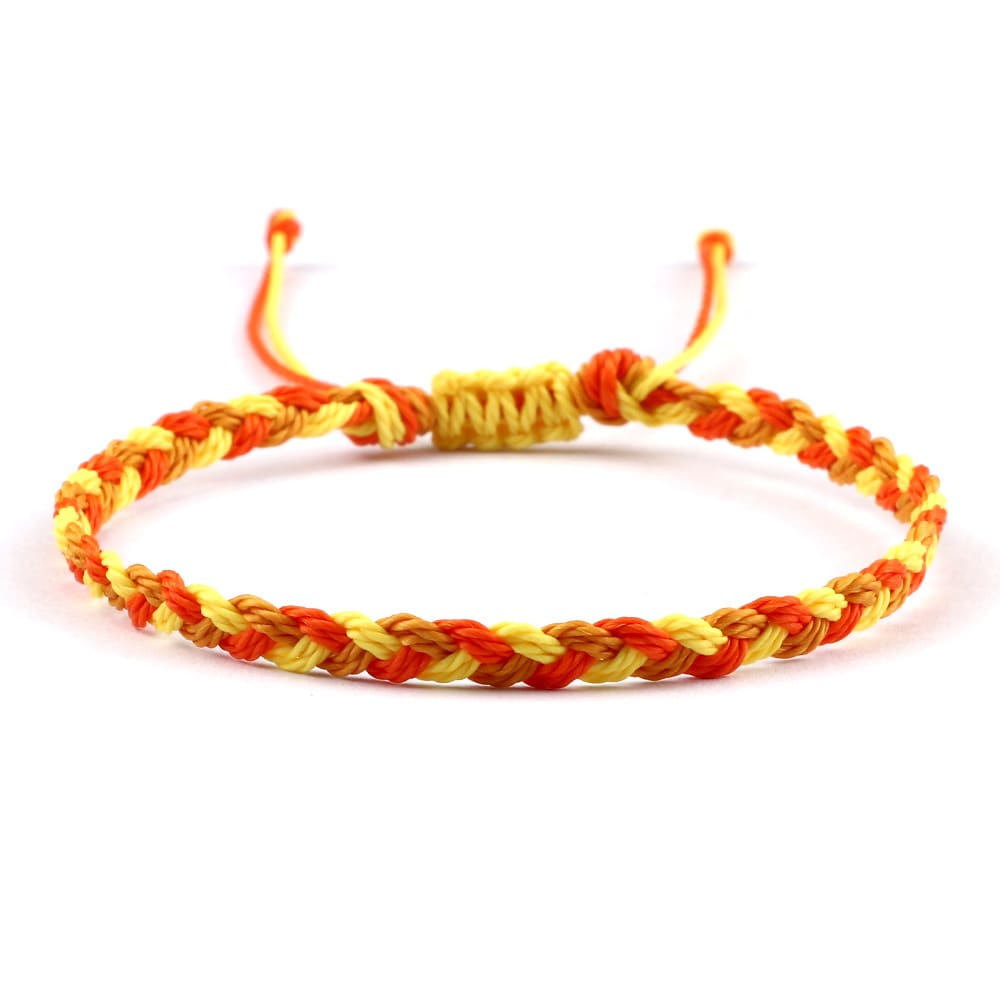 Women's Twist Weave Bracelet Dopamine Color view 3