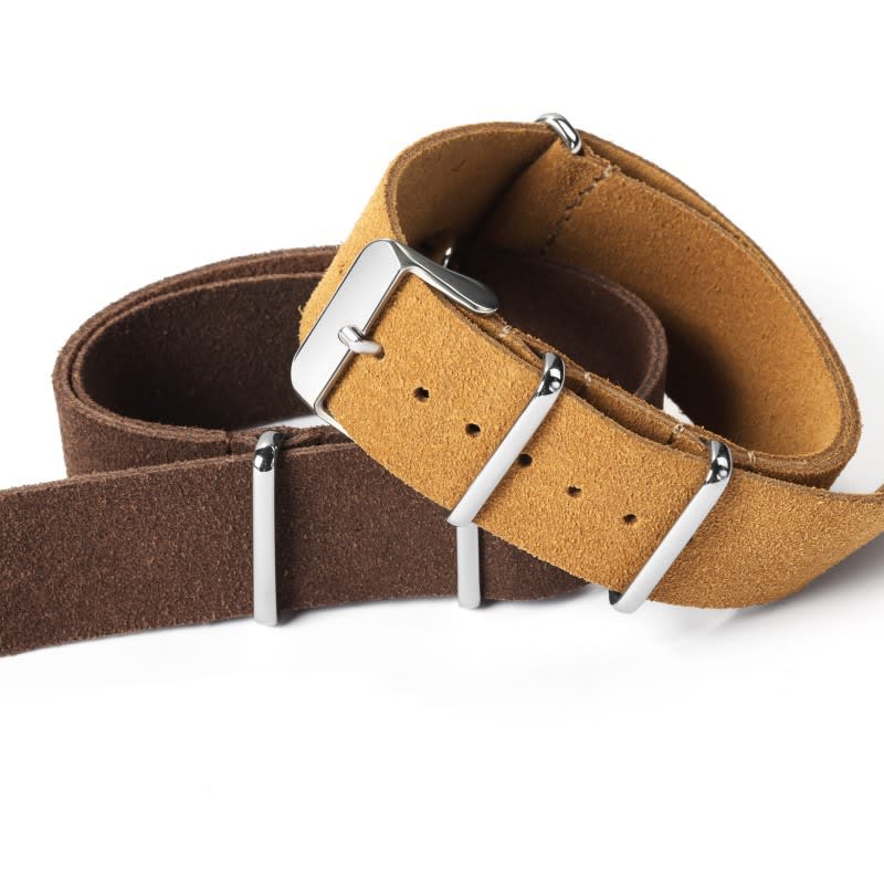 High Quality Soft Genuine Leather Velvet Strap Artistic Style view 9