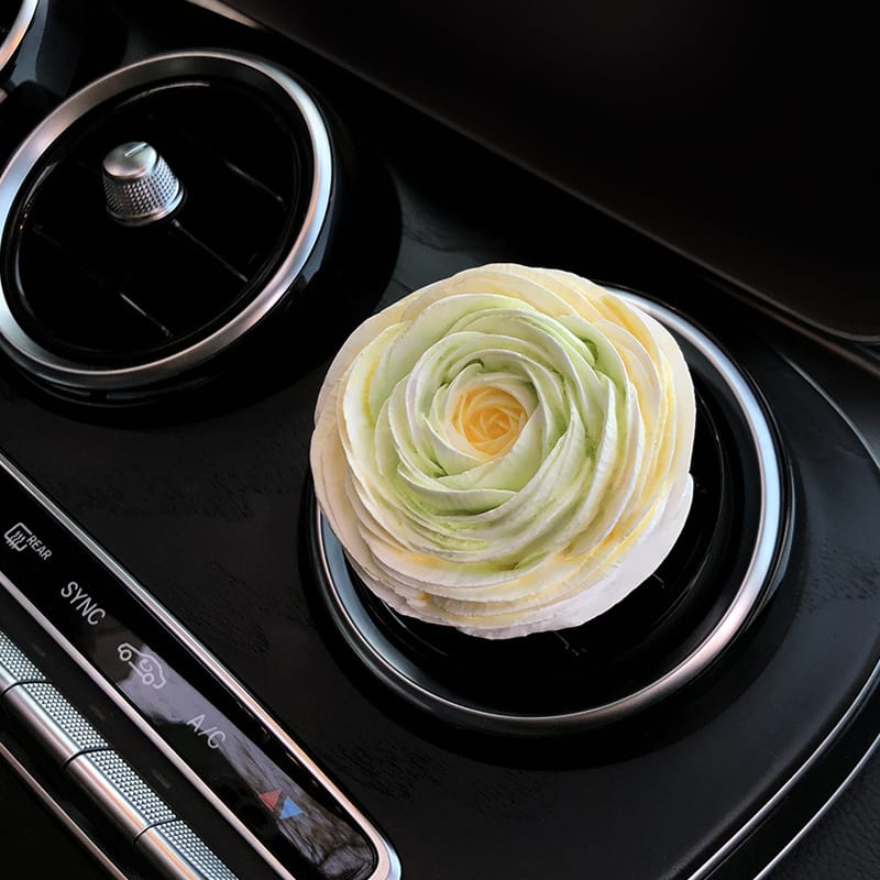 Car Mounted Peony Fragrance Expanding Stone Ornaments view 7