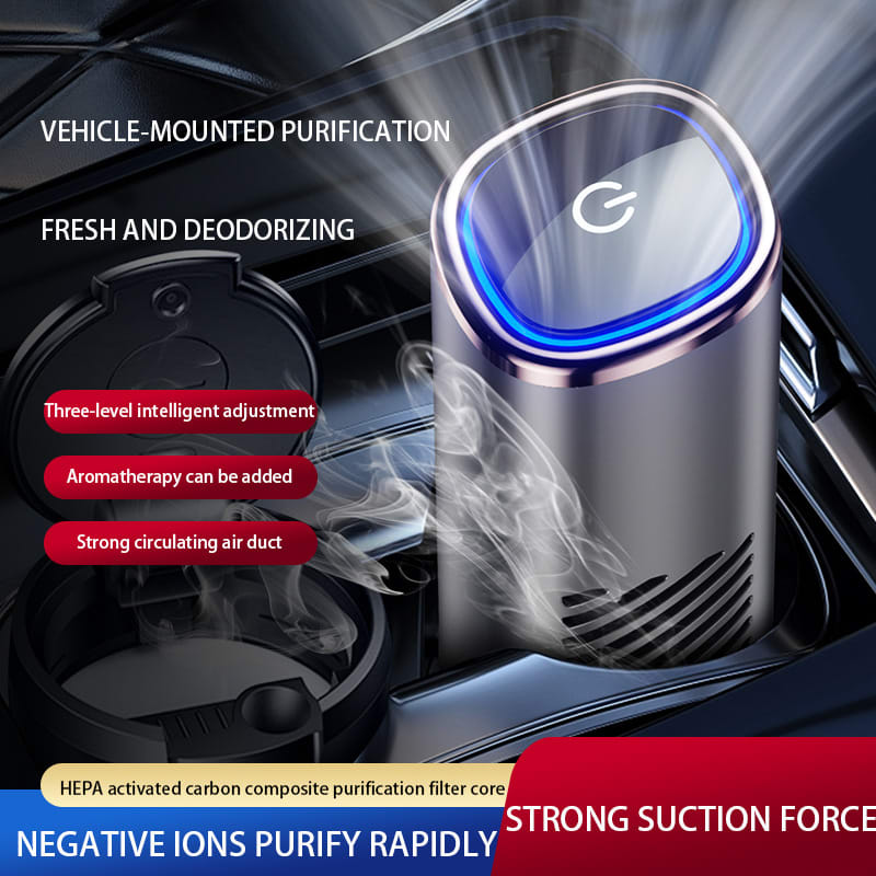 Purifier Car Anion Car Air Purifier Mini-Portable view 5