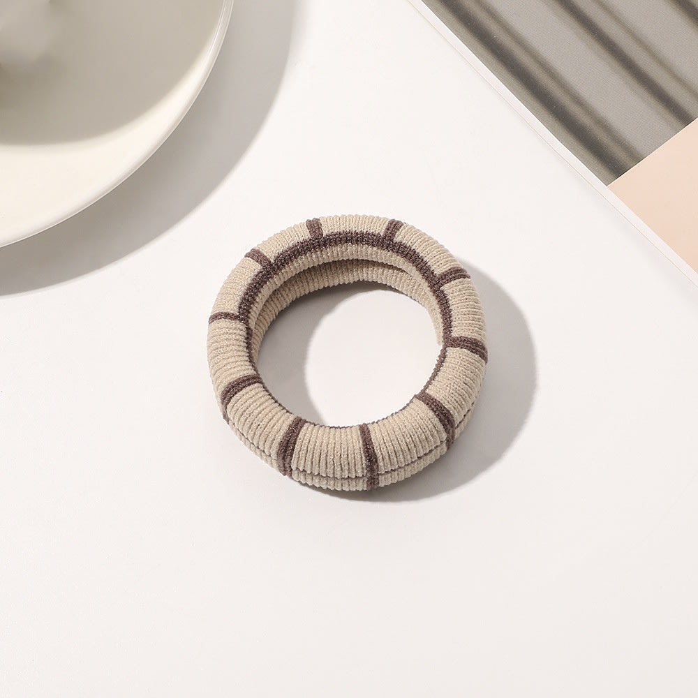Towel Coarse Rubber Strap Simple Hair Ring view 14
