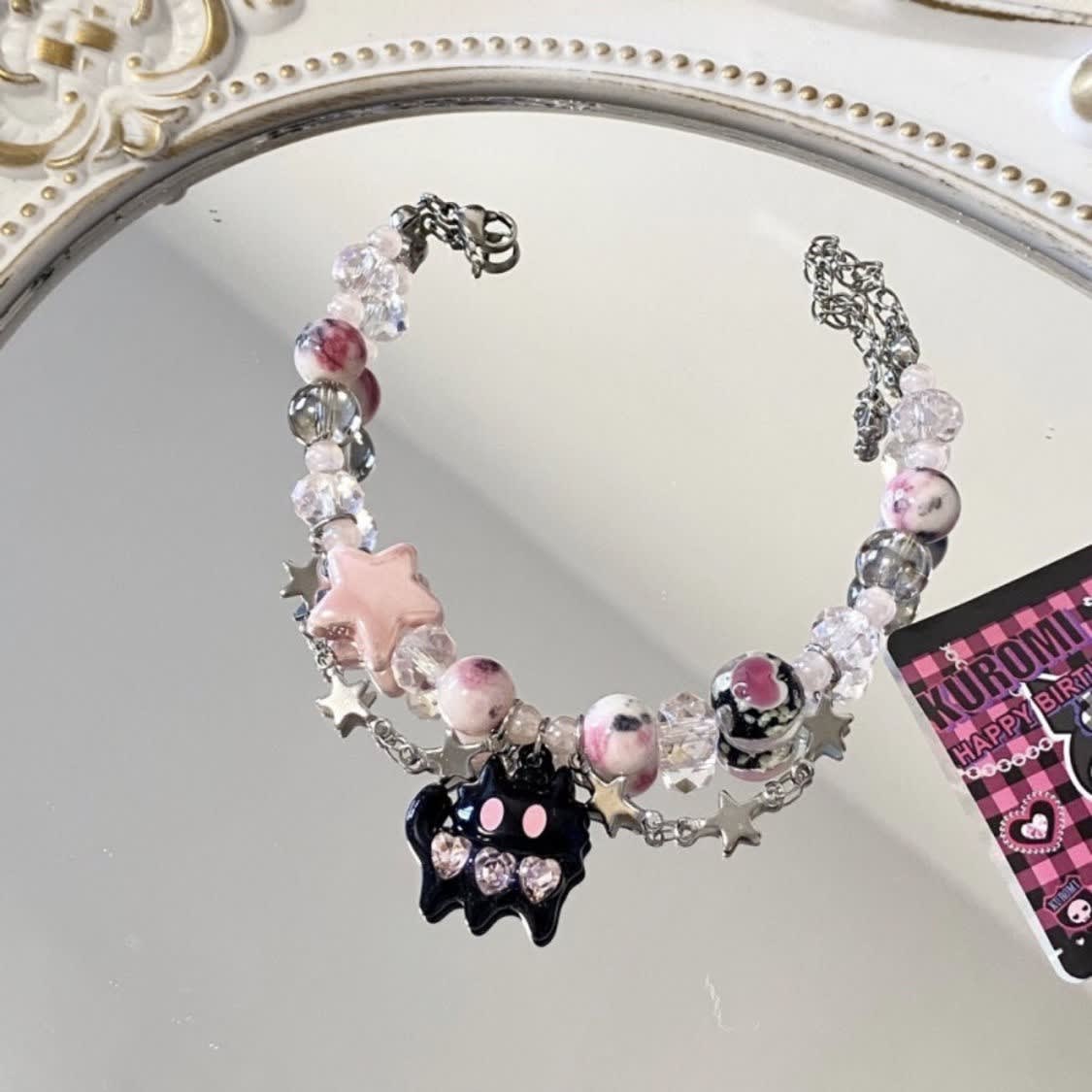 Double Circle Beaded Bracelet Niche Exquisite Bracelet view 18