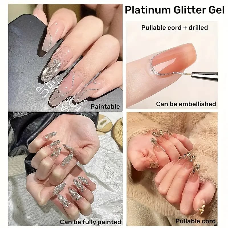Nail Art High Density Platinum Glue view 6