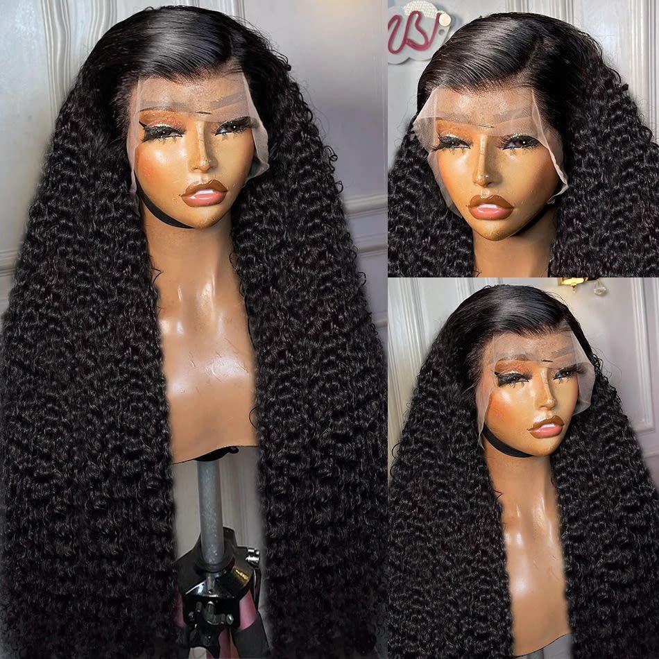 13x6 Front Lace Wig Female Medium Long Curly Hair Hair Cover view 7