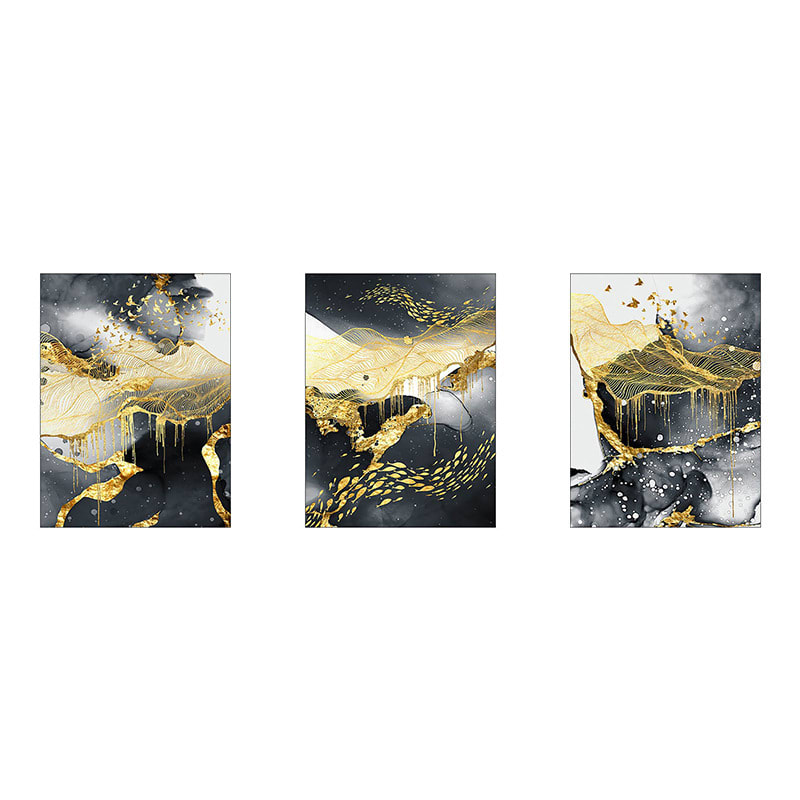 Three-piece Painting HD Inkjet Canvas Frameless Core view 17
