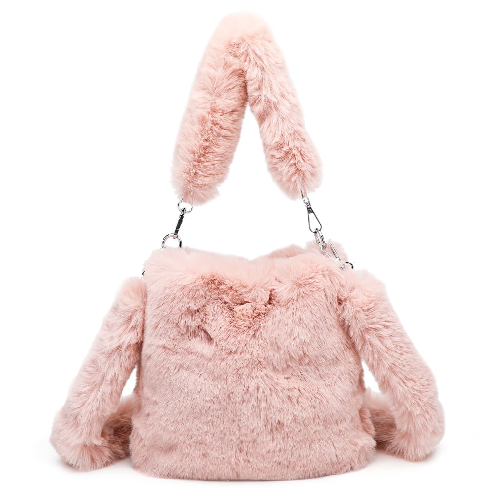 Women Fluffy Shoulder Bag Top-handle Bag Female Autumn Winter Handbag Plush Tote Girls Fashion Shopping Bags Handbags For Women view 5